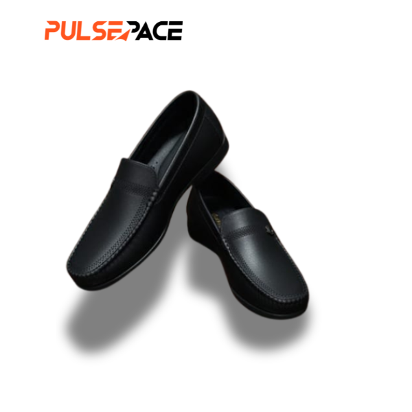 Stylish Black Men’s Art Official (synthetic-leather),budget office loafer for men 2026