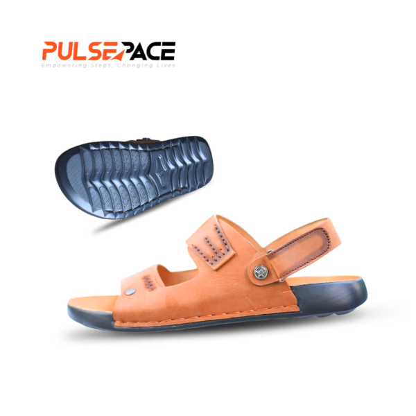 Premium Sandals Brown Finish Well Leather with Soft Jerin Sole